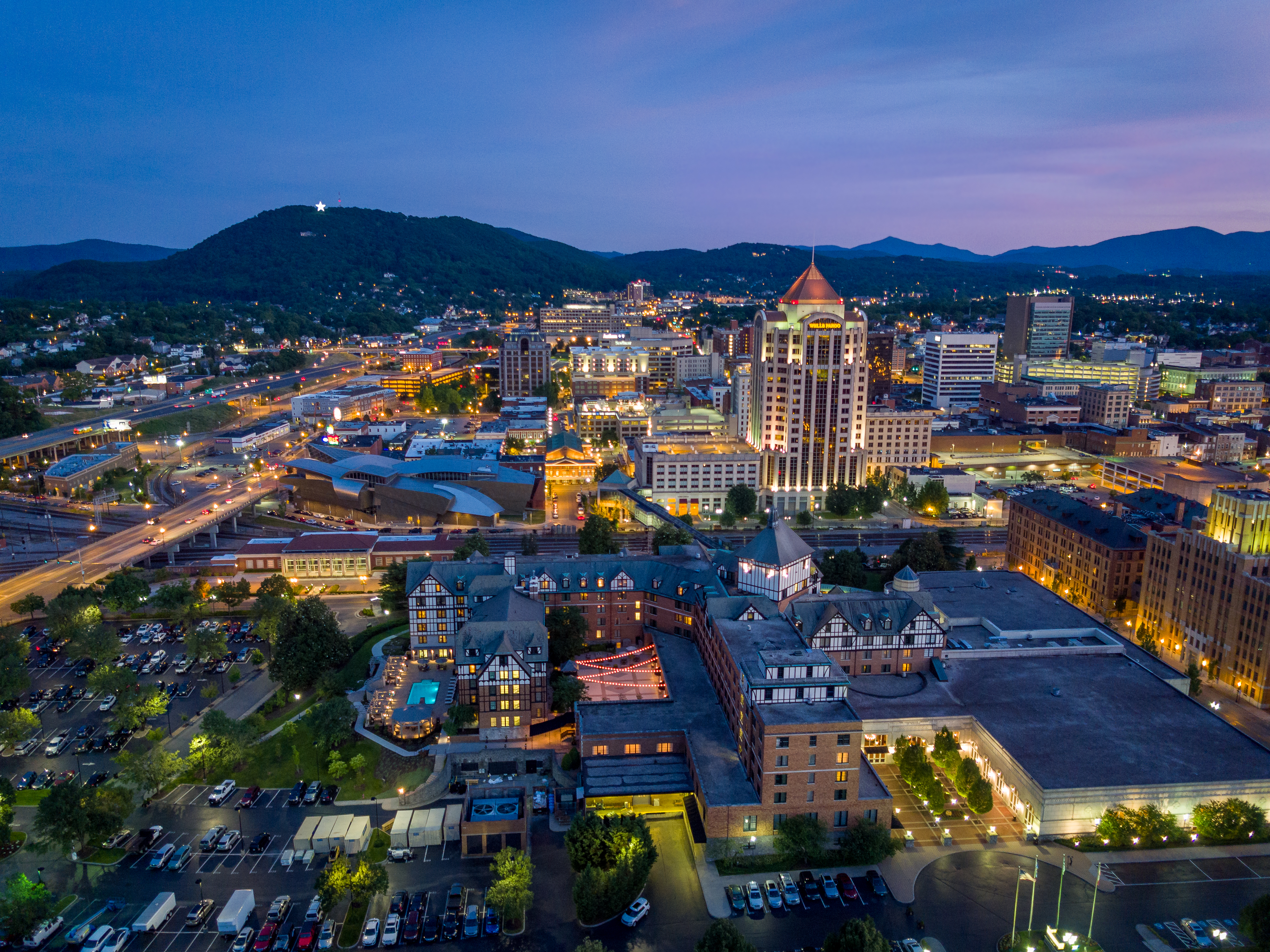 Roanoke at Night